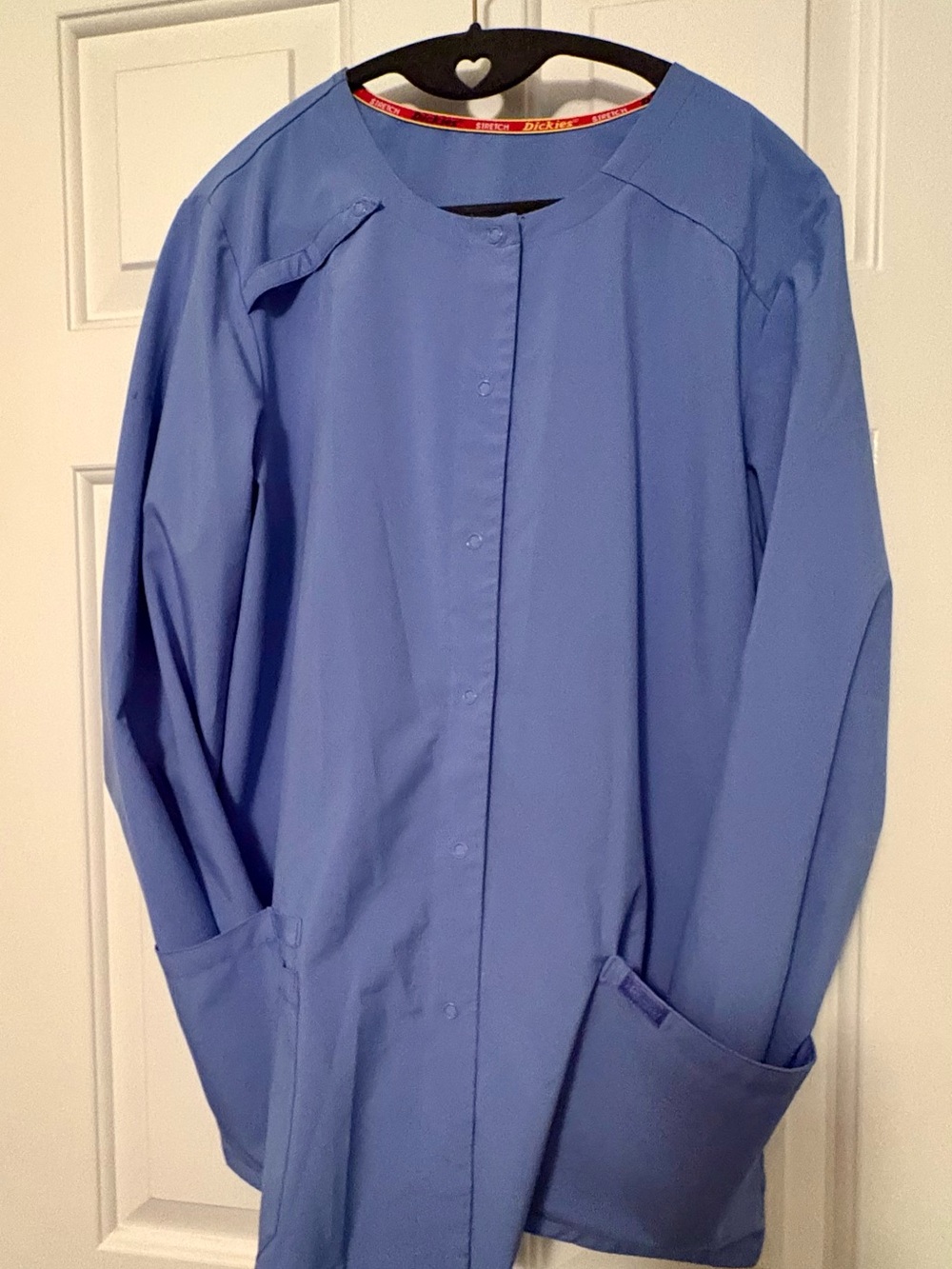 Dickies Essentials Ceil Blue Scrub Jacket